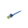 SYNERGY21 S217943 CAT6A S/FTP plonas komutacinis kabelis, RJ45, 500 MHz, mėlynas