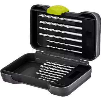 GOOBAY TOOLS 15 dalių mūro grąžtų rinkinys 4-12 mm su volframo karbido antgaliais ir dėklu 77849