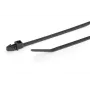 HellermannTyton T30RSF-PA66HS-BK (500) kabelių raištis 158 mm x 3,6 mm juodas, 500 vnt.