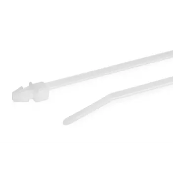 HellermannTyton T30RSF baltas kabelių raištis, 158 mm x 3,6 mm, 500 vnt. pakuotė 126-00330