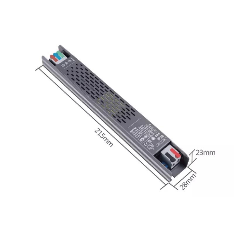 SYNERGY21 S21-LED-026125 24V 100W Slim Line LED maitinimo šaltinis