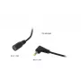 ALLNET DC maitinimo prailginimo kabelis 4,0mm x 1,7mm, vyriškas į moterišką, 1,5m, juodas ALL-Adapt-Ext4.00-1500