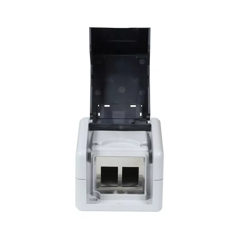 SYNERGY21 Keystone modulių paviršinio montavimo korpusas IP44 2 moduliams, baltas S216388