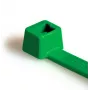 HellermannTyton T80L-N66-GN-C1 standartinis kabelių raištis, 390 x 4,6 mm, žalias, 100 vnt. 116-05415