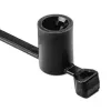 HellermannTyton T50SSBS5OT-E juodas kabelių raištis 160 mm x 4,6 mm (500 vnt. pakuotė) 155-30602