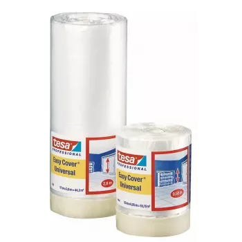 tesa Easy Cover® apsauginė plėvelė su integruota juosta 33 m x 1100 mm 04368-00008-01