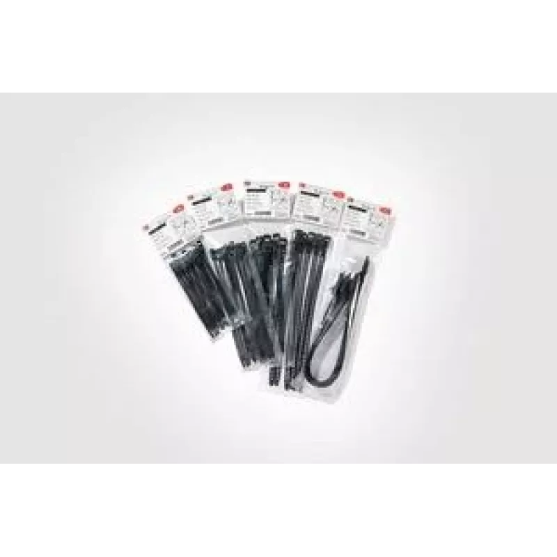 HellermannTyton SOFTFIX atsegamas kabelių raištis 340 x 11 mm juodas TPU, 6 vnt. (115-11350)