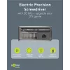 Goobay 77838 elektrinis precizinis atsuktuvas su baterija, 20 dalių, LED