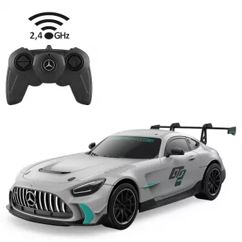 JAMARA Mercedes-Benz AMG GT2 1:24 2,4 GHz RC automobilis, pilkas, 402240