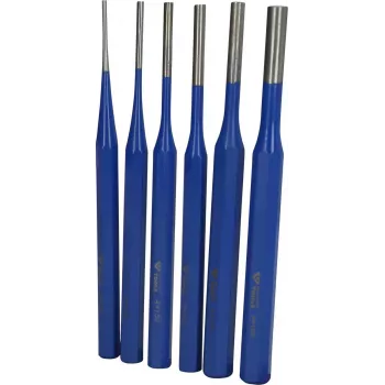 Brilliant Tools BT085006 kaiščių išstūmimo kaltų rinkinys, 6 dalių, 3-10 mm, chromo vanadžio plienas