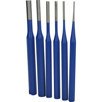 Brilliant Tools BT085006 kaiščių išstūmimo kaltų rinkinys, 6 dalių, 3-10 mm, chromo vanadžio plienas