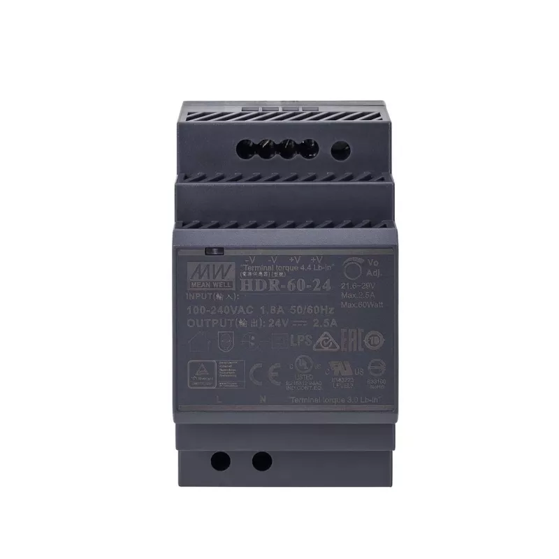 ABUS TVHS20300 24V DC maitinimo šaltinis DIN bėgiui
