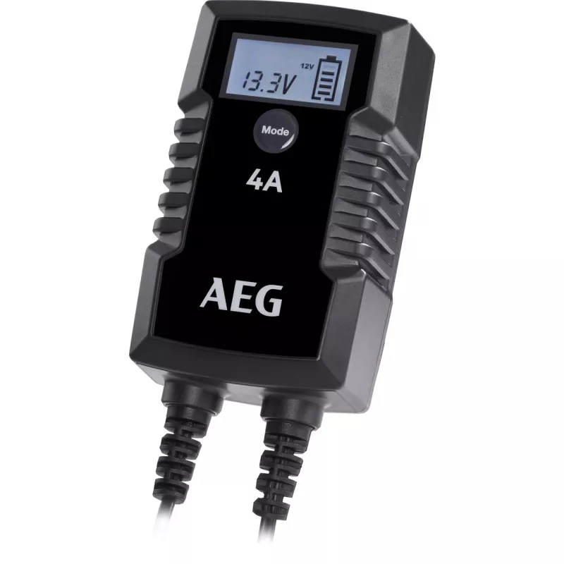 AEG LD4 10616 automatinis automobilio akumuliatoriaus įkroviklis 6V/12V 2A/4A švino-rūgštiniams, GEL, AGM, MF, Ca/Ca akumuliatoriams