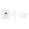 Miboxer LED Smart DALI Color Temperature Touch Panel DT8 (DP2S)