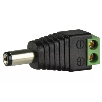 ABUS TVAC35800 maitinimo adapterio kabelis - nuimamas gnybtų blokas į 5,5 x 2,1 mm DC kištuką