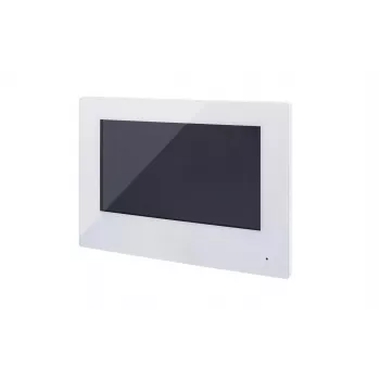 ABUS TVHS20200 7 colių PoE jutiklinis monitorius baltas LAN/WiFi durų interkomui