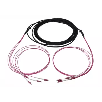SYNERGY21 S217052V2 Fiber Optic Trunk Cable U-DQ(ZN)BH 4G 50/125 OM4 LC/LC 30m