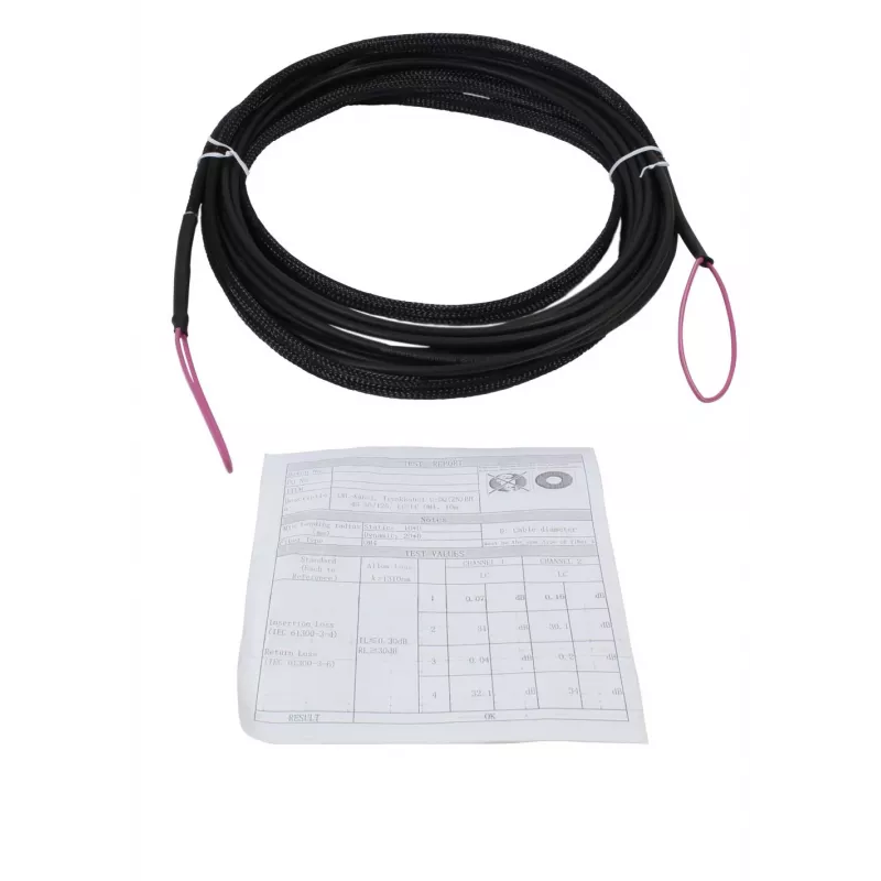 SYNERGY21 S217052V2 Fiber Optic Trunk Cable U-DQ(ZN)BH 4G 50/125 OM4 LC/LC 30m