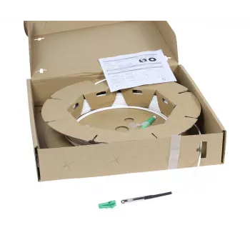 SYNERGY21 S218208 20m LC/APC – LC/APC OS2 vienmodis šviesolaidinis komutacinis kabelis, 9/125µm, G.657.A2, 2,2mm, su pravedimo įtaisu