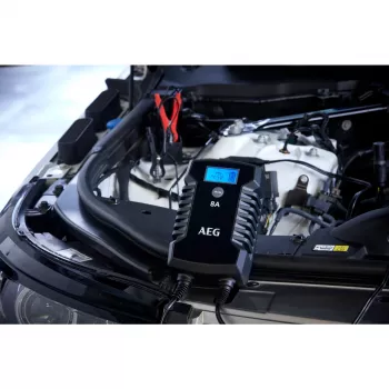 AEG LD8 10618 Automatinis akumuliatoriaus įkroviklis 12V/24V 8A/4A