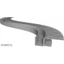 SYNERGY21 S21-LED-PR00002 LED profilis 200 cm, cinkuotas plienas TYP-A Flex