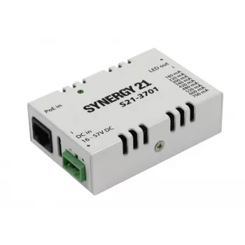 SYNERGY21 PoE+ pastovios srovės tvarkyklė 350mA 12-24V DC 8.4W (S21-3701)