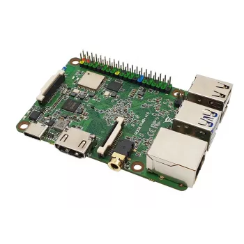 ALLNET Rock Pi 4A+ OP1 4GB/32GB be WLAN ir Bluetooth su PoE kontaktais (RS114A+D4E32)