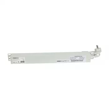 SYNERGY21 ALLNET 19 inch Rackmount Power Strip 9-Way Schuko Sockets with Switch, Light Grey S215392V4
