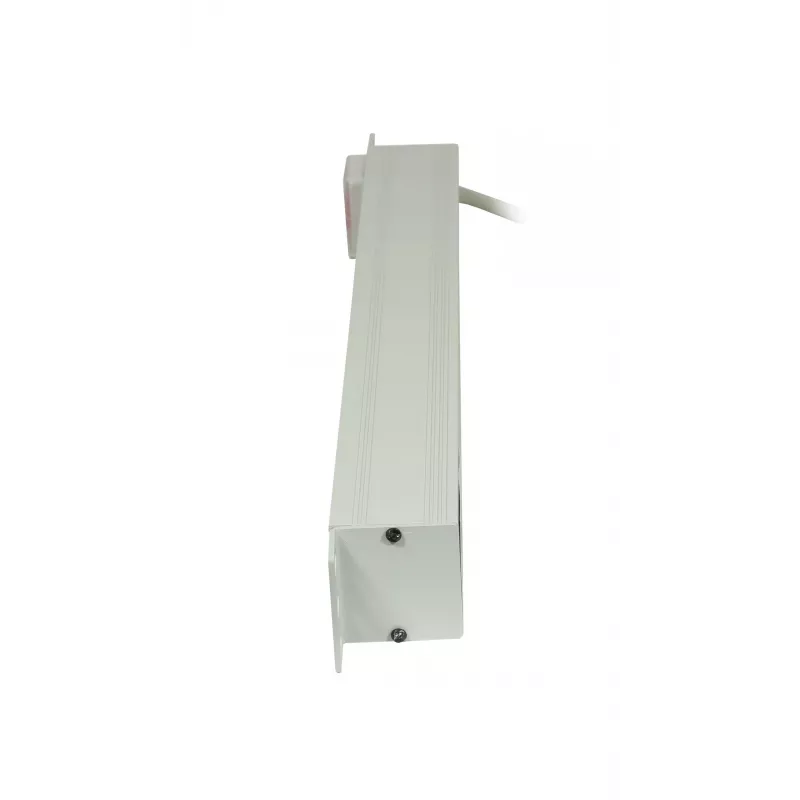 SYNERGY21 ALLNET 19 inch Rackmount Power Strip 9-Way Schuko Sockets with Switch, Light Grey S215392V4