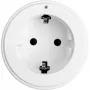 SYNERGY21 MODULRAIL Type F lizdo modulis baltas (Schuko) 16A 250V S21-MR016