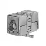 Rutenbeck ClassEA RJ45 jungtis Cat.6A ekranuotas Keystone modulis, 10G, 500MHz, cinko lydinio, sidabrinis (13900331)