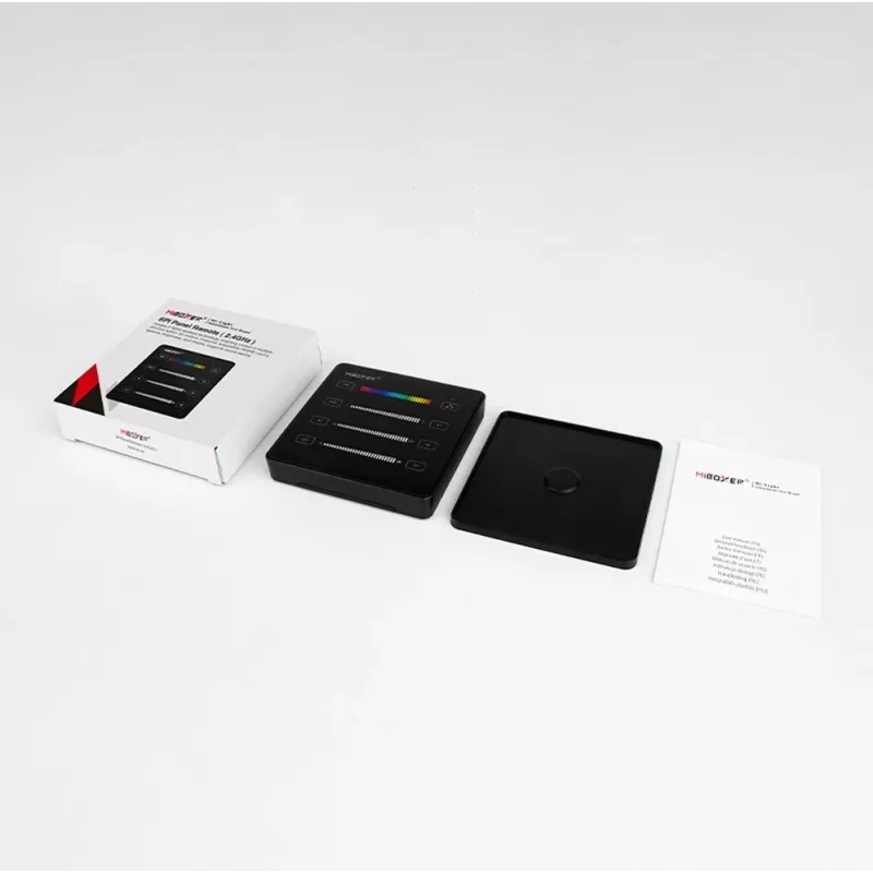 Miboxer Pixel LED Smart Panel Controller RGB/RGBW/RGB+CCT Black (B6) B6 (juodas)