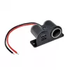 IWH 12/24V transporto priemonės maitinimo lizdas su 2 USB prievadais, bendra 4,2A išvestis (019010)