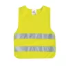 IWH 453502 vaikiška ryškiaspalvė saugos liemenė EN 1150, fluorescencinė geltona, su kibukais, unisex