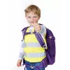 IWH 453502 vaikiška ryškiaspalvė saugos liemenė EN 1150, fluorescencinė geltona, su kibukais, unisex