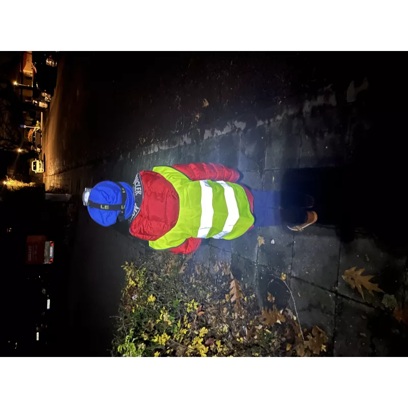 IWH 453502 vaikiška ryškiaspalvė saugos liemenė EN 1150, fluorescencinė geltona, su kibukais, unisex