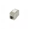 SYNERGY21 S216338V2 CAT6A ekranuotas Keystone modulis, be įrankių, slim-line, RJ45, 500 MHz