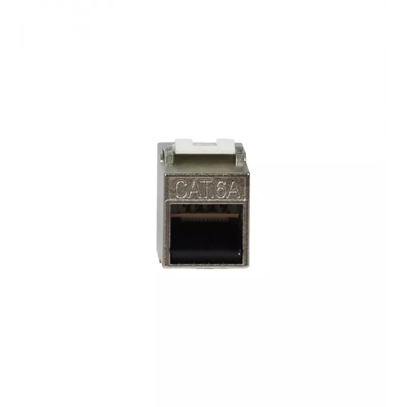 SYNERGY21 S216338V2 CAT6A ekranuotas Keystone modulis, be įrankių, slim-line, RJ45, 500 MHz