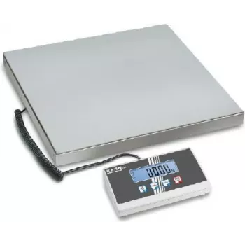 KERN EOB 150K50 platforminės svarstyklės, 150 kg talpa, 50 g skyra, LCD ekranas, maitinimas iš tinklo / baterijų
