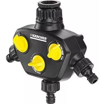 Kärcher 2.645-200.0 3 krypčių skirstytuvas su 60 mm siurbimo žarna ir atbuliniu vožtuvu