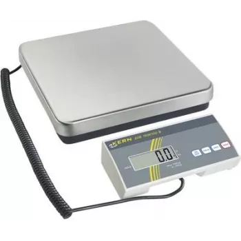 KERN EOB 15K5 pašto ir siuntų svarstyklės, 15 kg x 5 g, maitinimas iš tinklo / baterijų