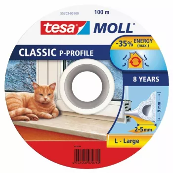 TESA Gasket White P profilio lipni EPDM putų gumos tarpinė 100m