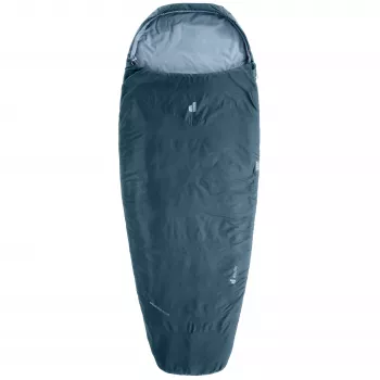 Deuter Dreamlite EL 15C/59F sintetinis miegmaišis, užtrauktukas kairėje, 50D perdirbto poliesterio ripstop, 800 g, nautic-breeze