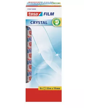 tesa 57947-00000-01 tesafilm® permatoma lipni juosta, 33 m x 19 mm, 8 ritinėliai