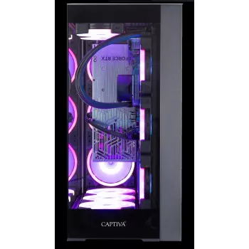 Captiva Highend Gaming R99-748 stalinis kompiuteris - AMD Ryzen 9 9950X3D, Radeon RX 9070 XT 16GB, 32GB DDR5, 2TB SSD, Windows 11 Home