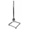 WEIß BS4040 aliuminis balkono stovas su 40x40 cm pagrindu, 1 m stiebu, 48 mm skersmens 3040
