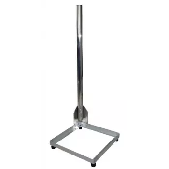 WEIß BS4040 aliuminis balkono stovas su 40x40 cm pagrindu, 1 m stiebu, 48 mm skersmens 3040