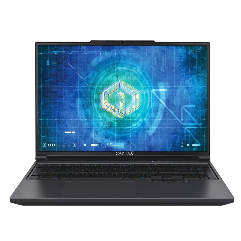 CAPTIVA Highend Gaming I94-488GE 16 colių žaidimų nešiojamas kompiuteris - i9-14900HX, 32GB, 1TB, RTX 5070 Ti, Win11