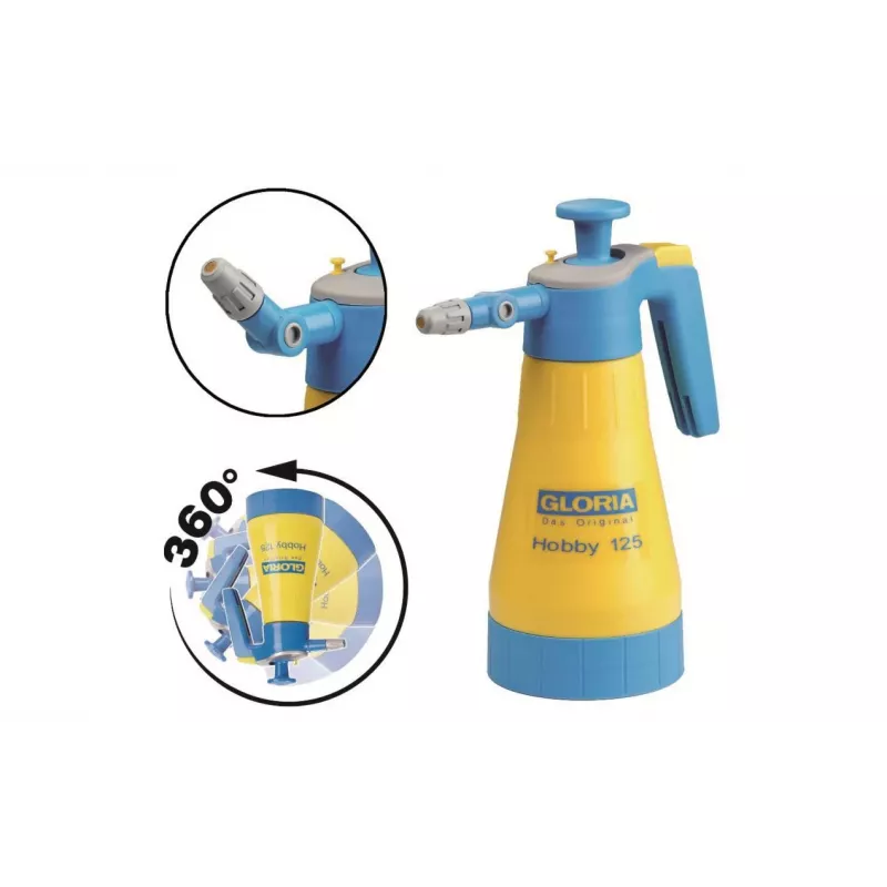 Gloria Hobby 125 slėginis purkštuvas 1,25 L 000025.0000
