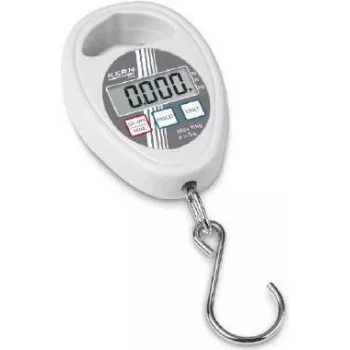 Kern HDB 10K10N pakabinamosios svarstyklės, 10 kg talpa, 0,01 kg skiriamoji geba, LCD ekranas, kg/lb/N